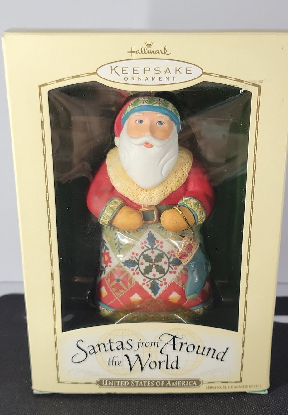 2004 Santas from Around the World Hallmark Ornament United States USA